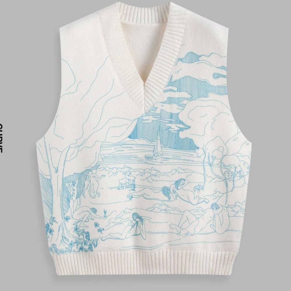 Cider V Neck Vest